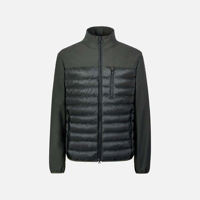 Quilted jacket SPHERICA MAN Light scarab/Light scarab | GEOX