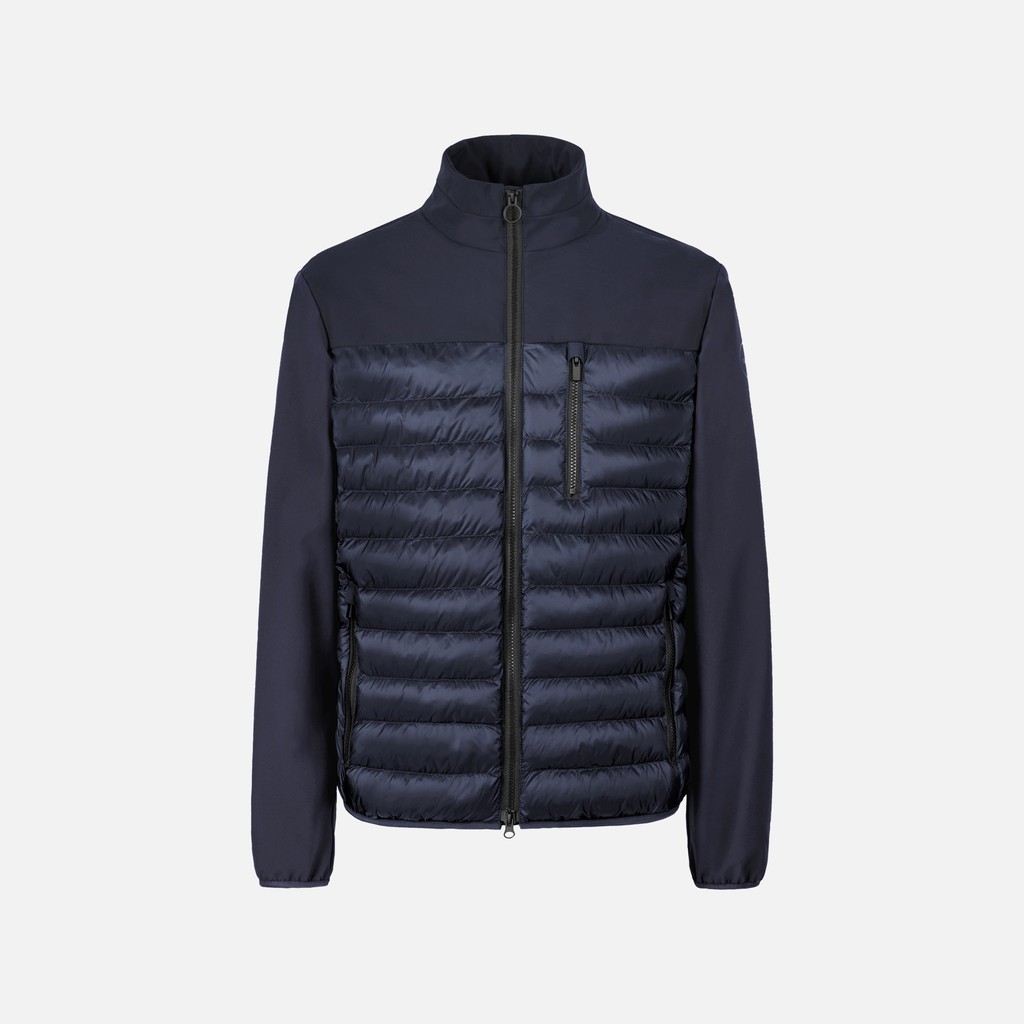 Quilted jacket SPHERICA MAN Sky captain - image number 0 | GEOX
