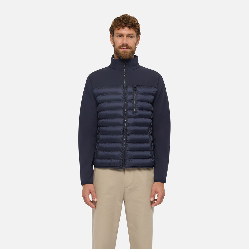 Quilted jacket SPHERICA MAN Sky captain - image number 1 | GEOX