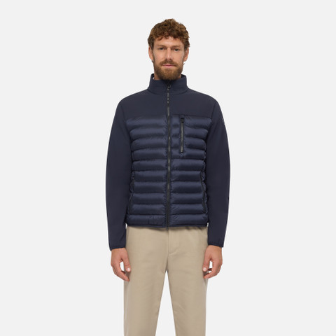 Quilted jacket SPHERICA MAN Sky captain - image number 1 | GEOX