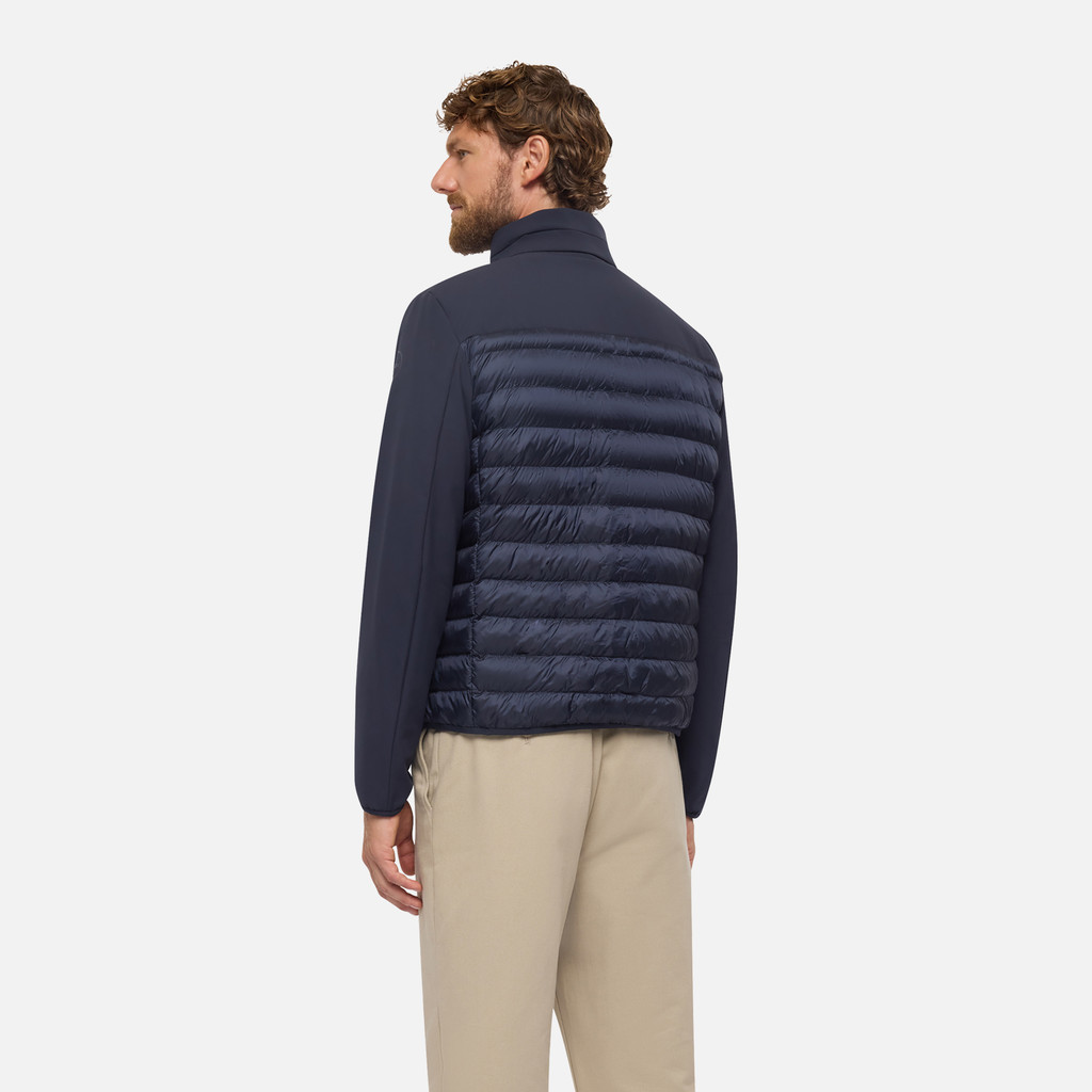 Quilted jacket SPHERICA MAN Sky captain - image number 5 | GEOX