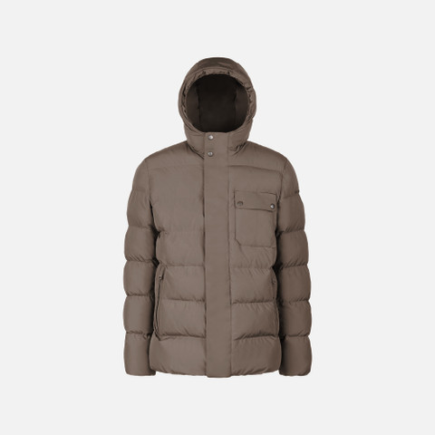 Quilted parka PIEVE MAN Bungee Cord - image number 0 | GEOX