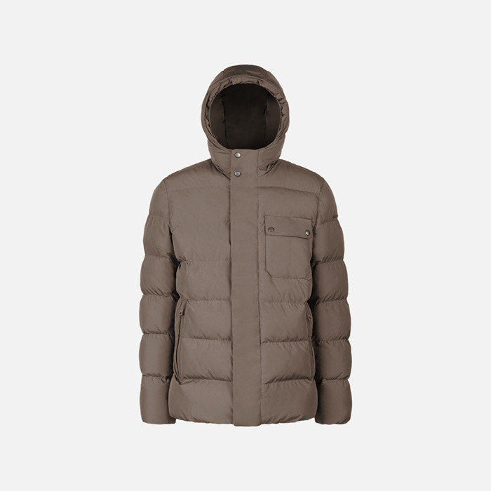 Quilted parka PIEVE MAN Bungee Cord | GEOX