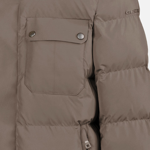 Quilted parka PIEVE MAN Bungee Cord - image number 4 | GEOX