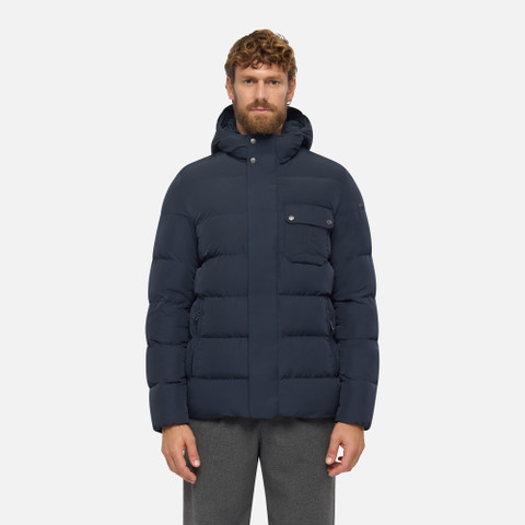 Parka matelassée PIEVE HOMME Bleu nuit - image number 1 | GEOX