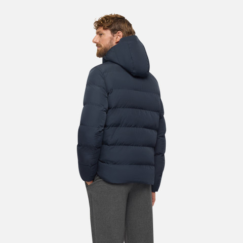 Parka matelassée PIEVE HOMME Bleu nuit - image number 5 | GEOX