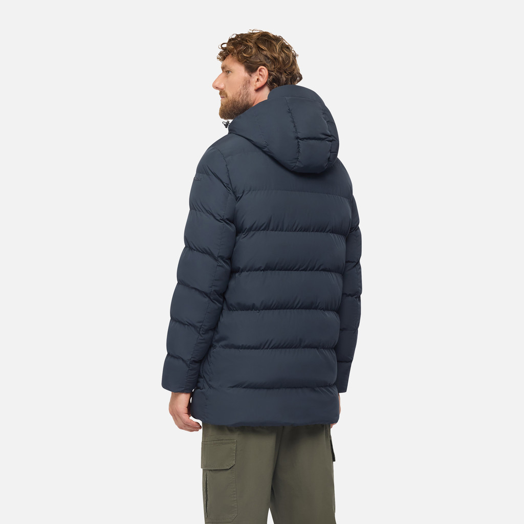Quilted jacket PIEVE MAN Sky captain - image number 5 | GEOX