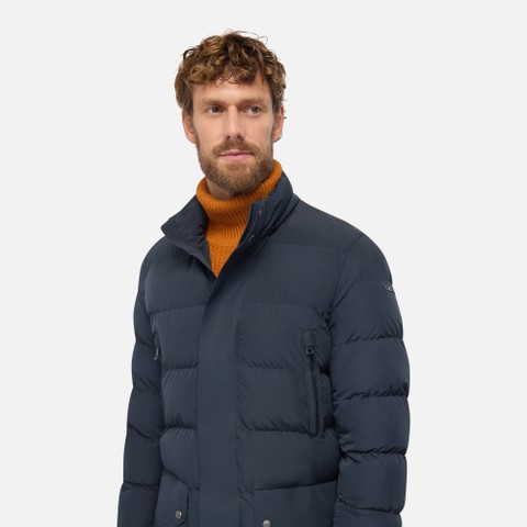 Veste matelassée PIEVE HOMME Bleu nuit - image number 3 | GEOX