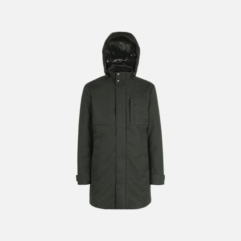 Synthetic down jacket AERANTIS MAN Light scarab | GEOX