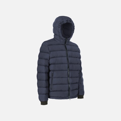 Quilted parka SPHERICA MAN Sky captain - image number 5 | GEOX