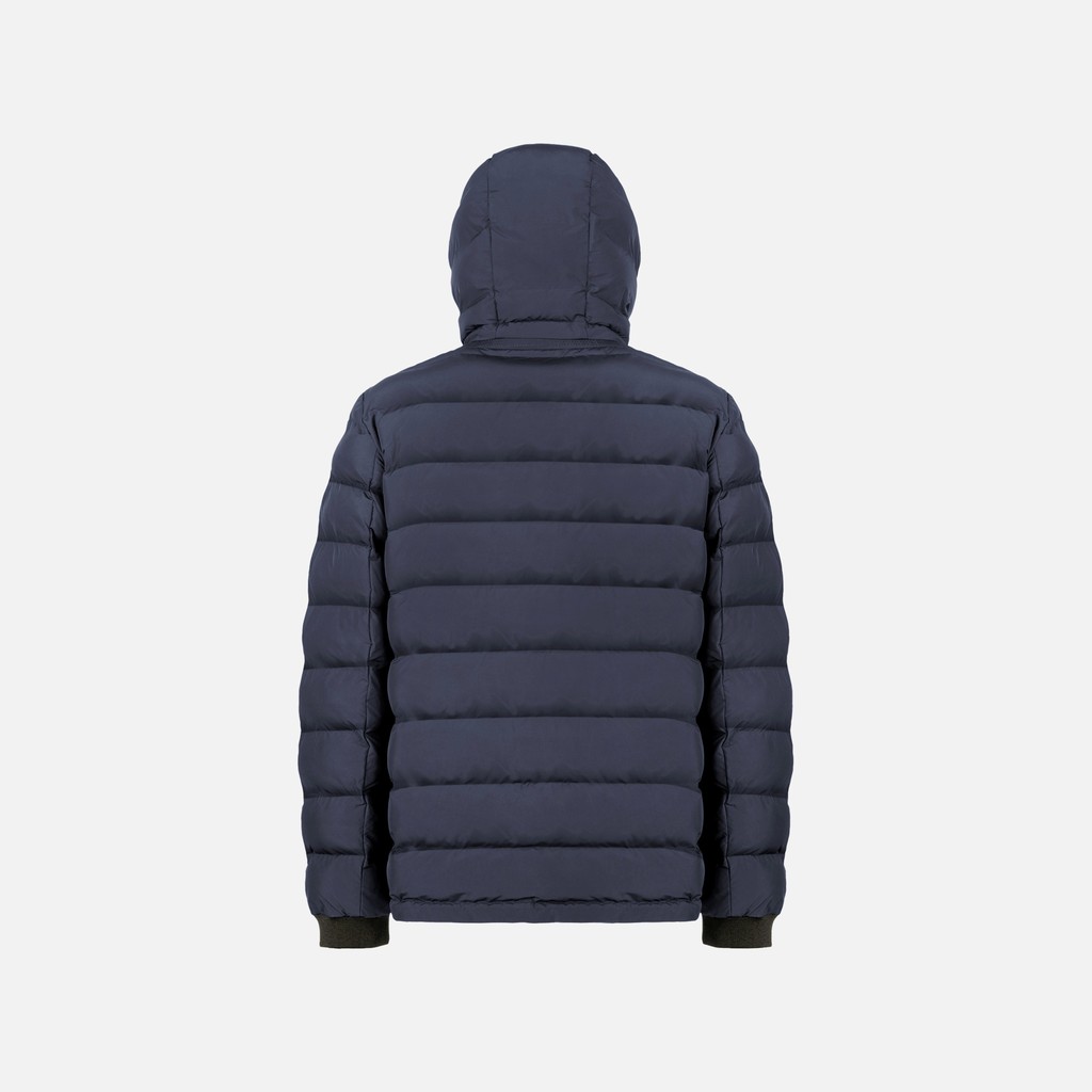 Quilted parka SPHERICA MAN Sky captain - image number 6 | GEOX