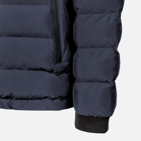 Quilted parka SPHERICA MAN Sky captain - image number 8 | GEOX