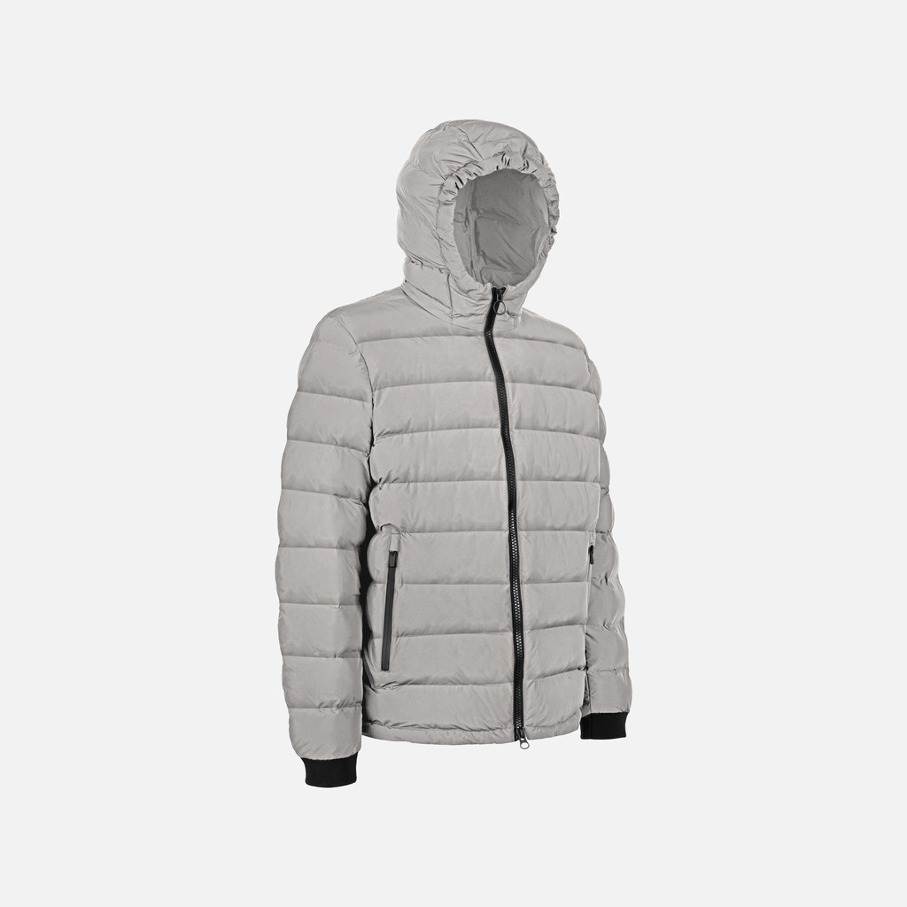 Giacca Uomo Geox M Spherica Hood Jkt: Traspirante E Con Cappuccio