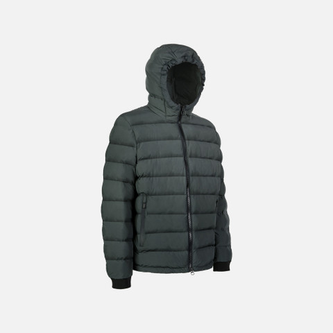 Parka trapuntato SPHERICA UOMO Verde petrolio - image number 2 | GEOX