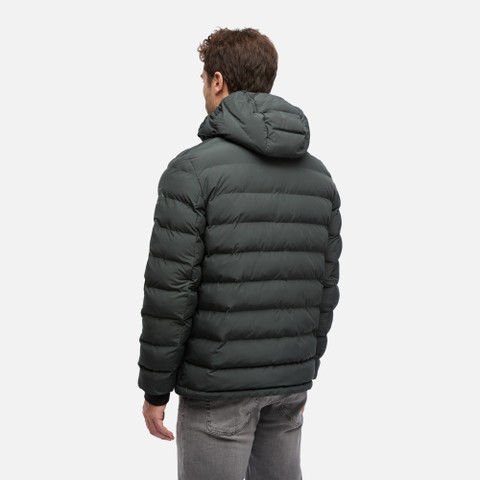 Parka trapuntato SPHERICA UOMO Verde petrolio - image number 5 | GEOX