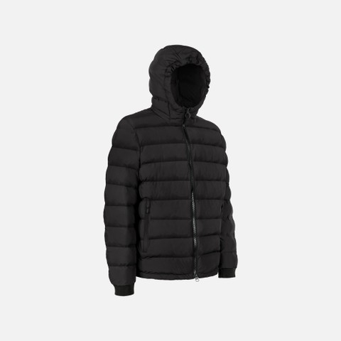 Jacket with hood SPHERICA MAN Black - image number 1 | GEOX