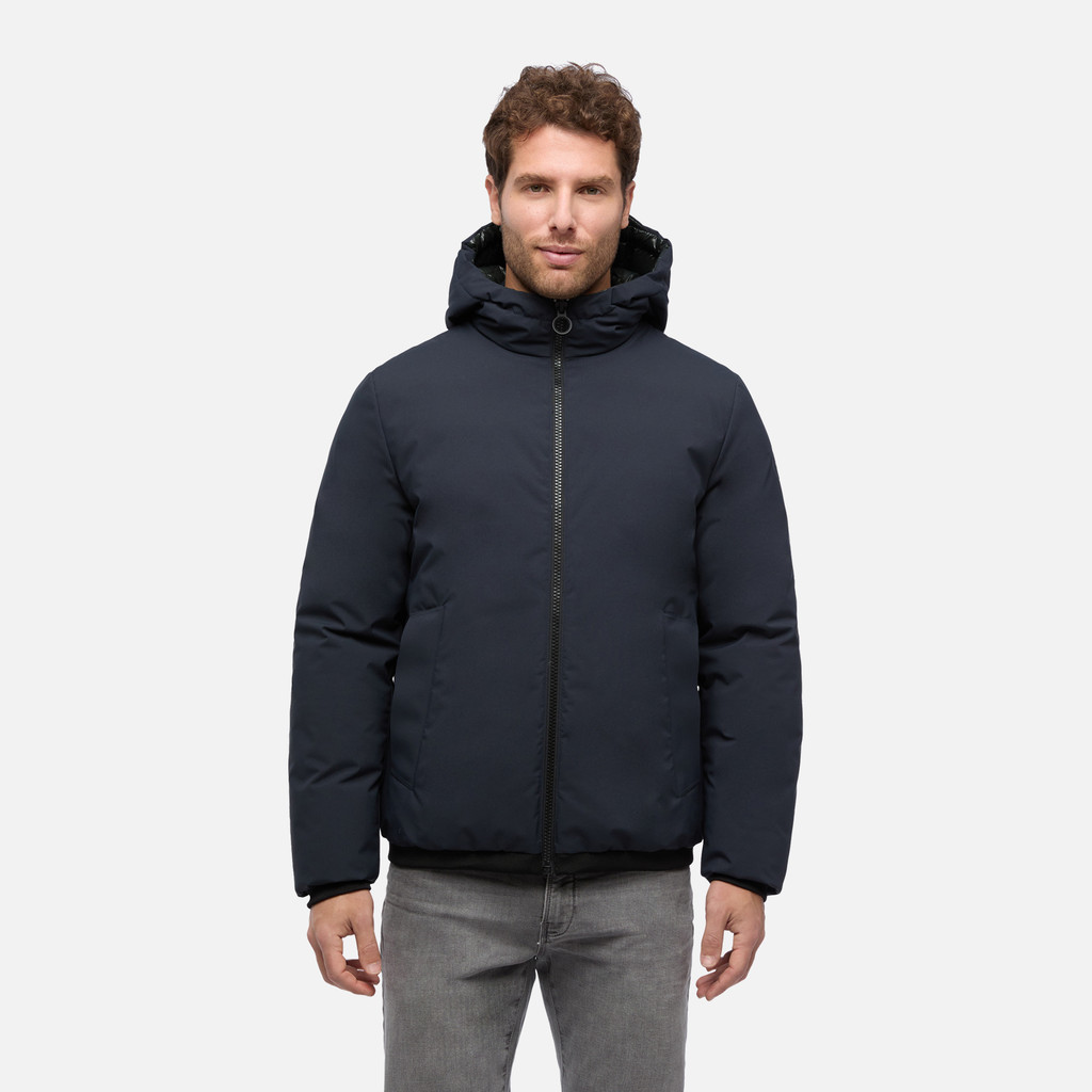 Short parka SPHERICA MAN Sky captain/Light scarab - image number 1 | GEOX