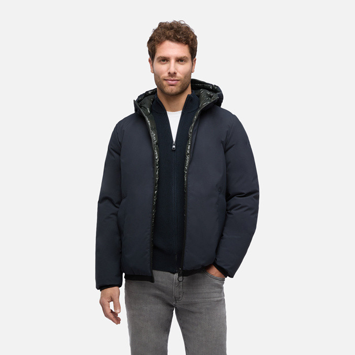 Short parka SPHERICA MAN Sky captain/Light scarab | GEOX