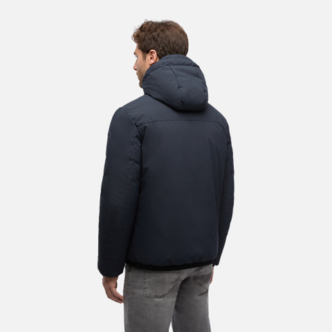 Short parka SPHERICA MAN Sky captain/Light scarab - image number 5 | GEOX