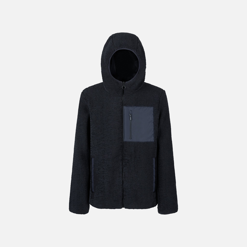 Sweat-shirt à capuche SWEATER HOMME Bleu nuit - image number 0 | GEOX