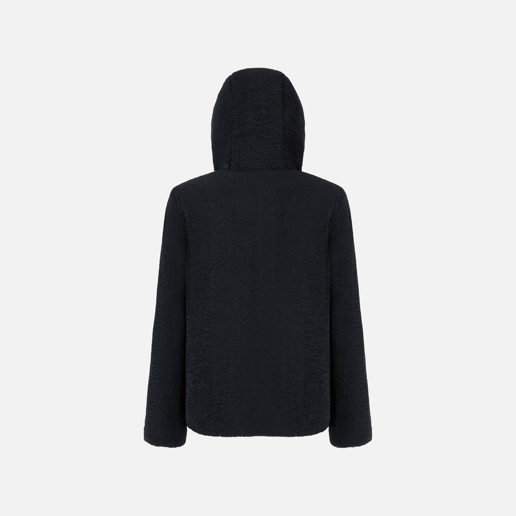 Sweat-shirt à capuche SWEATER HOMME Bleu nuit - image number 2 | GEOX