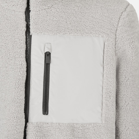 Felpa con cappuccio SWEATER UOMO Grigio Chiaro - image number 7 | GEOX