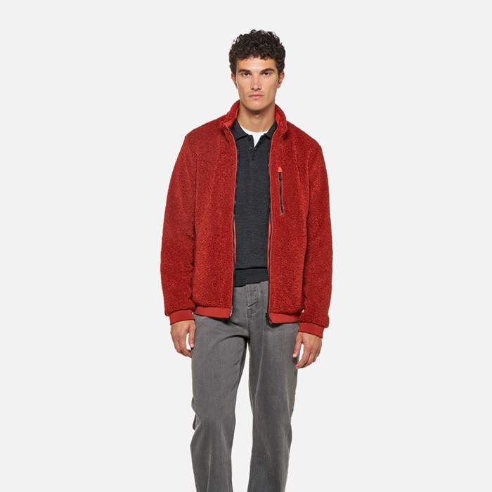 Sweatshirt jacket SWEATER MAN Ketchup/Ketchup | GEOX