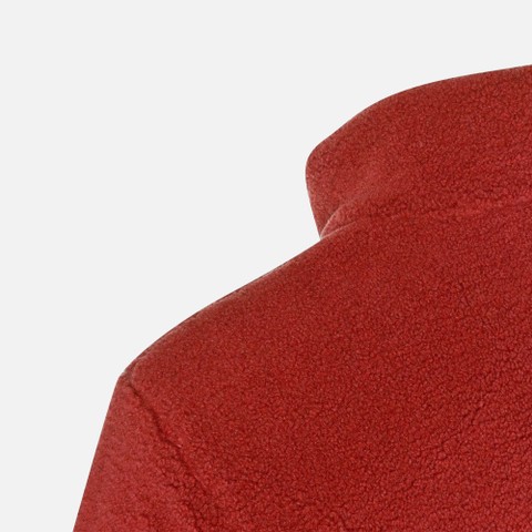 Fleecejacke SWEATER HERR Dunkelrot/Dunkelrot - image number 7 | GEOX