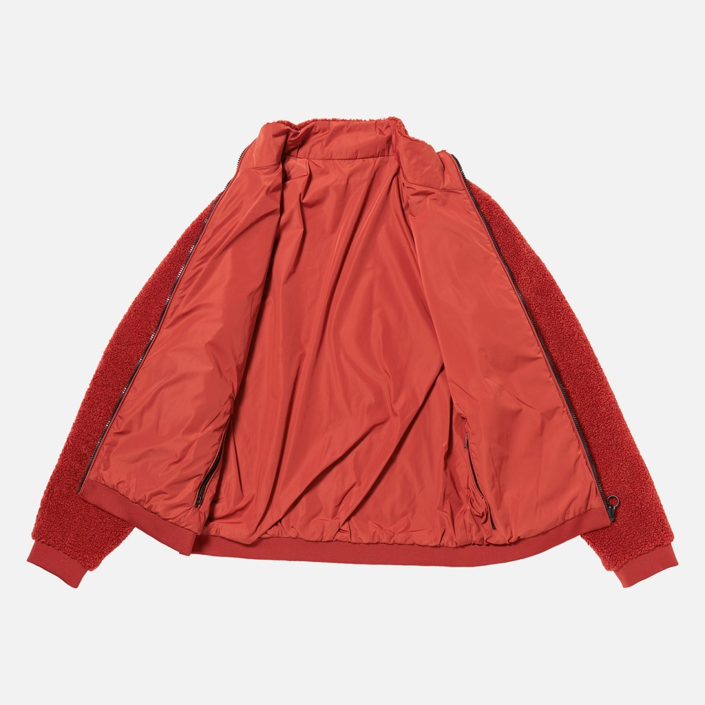 Fleecejacke SWEATER HERR Dunkelrot/Dunkelrot - image number 9 | GEOX