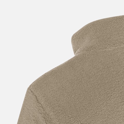 Fleecejacke SWEATER HERR Hellgrau/Hellgrau - image number 7 | GEOX