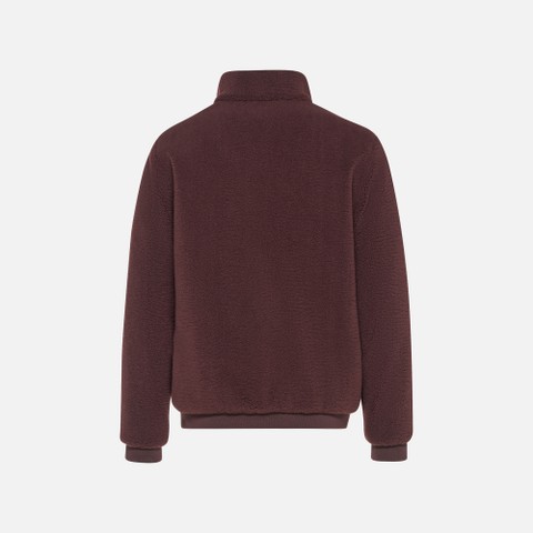 Sweatshirt jacket SWEATER MAN Vineyard wine/Vineyard wine - image number 6 | GEOX