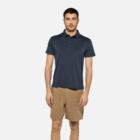 Polo POLO HOMME Bleu nuit - image number 1 | GEOX