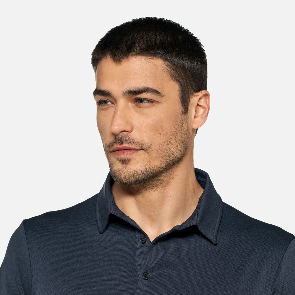 Polo POLO HOMME Bleu nuit - image number 3 | GEOX