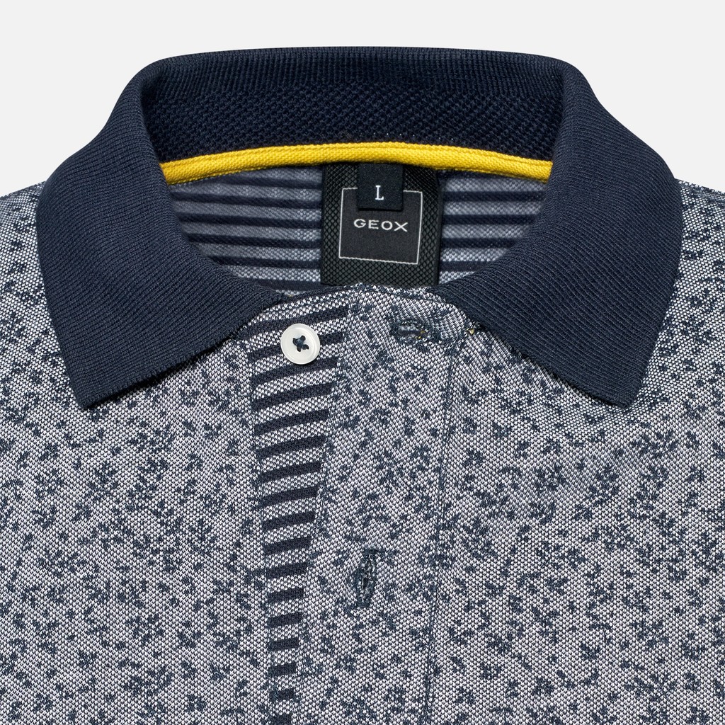 Polo shirt POLO MAN Blue - image number 4 | GEOX