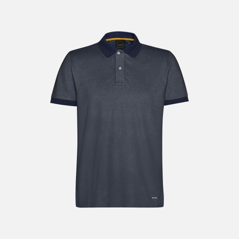 Polo shirt POLO MAN Sky captain/Brilliant white - image number 0 | GEOX