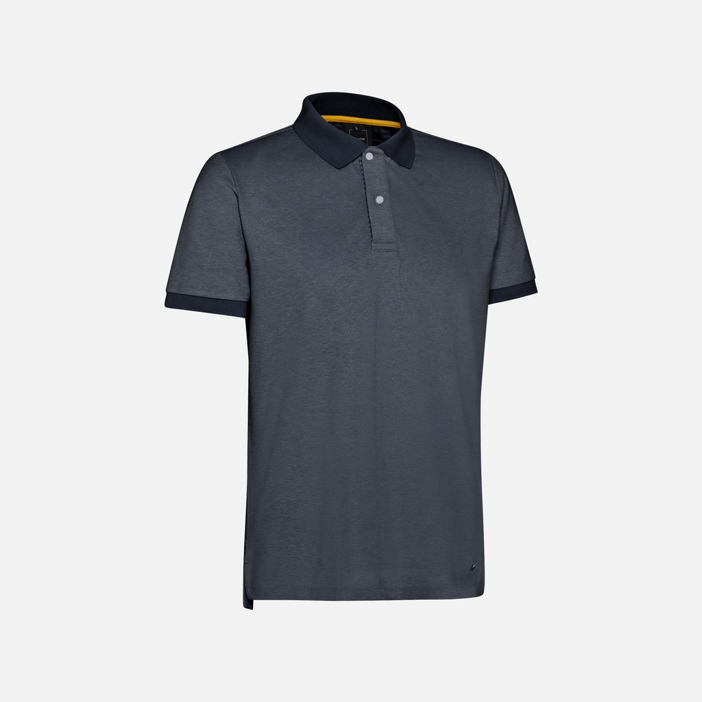 Polo shirt POLO MAN Sky captain/Brilliant white - image number 1 | GEOX