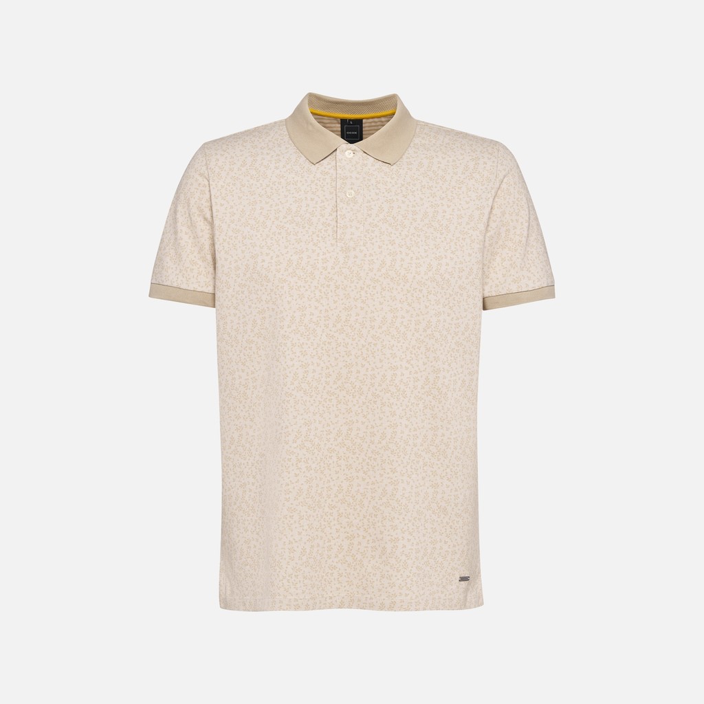Polo shirt POLO MAN Beige - image number 3 | GEOX