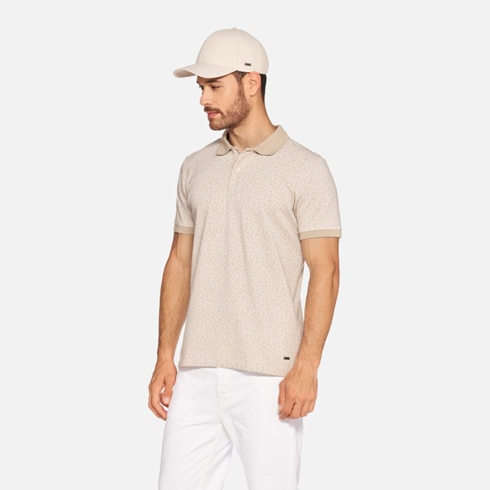 Polo shirt POLO MAN Beige | GEOX