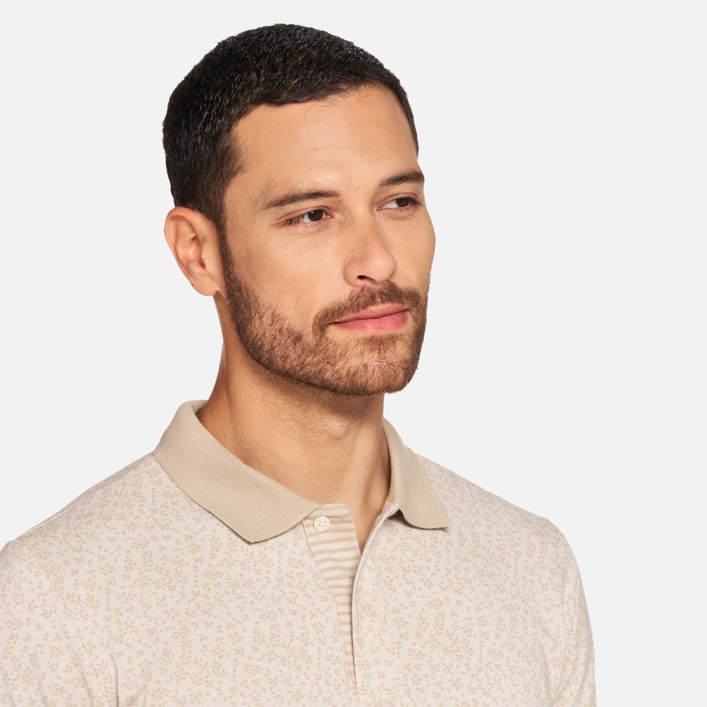 Polo POLO HOMME Beige - image number 3 | GEOX