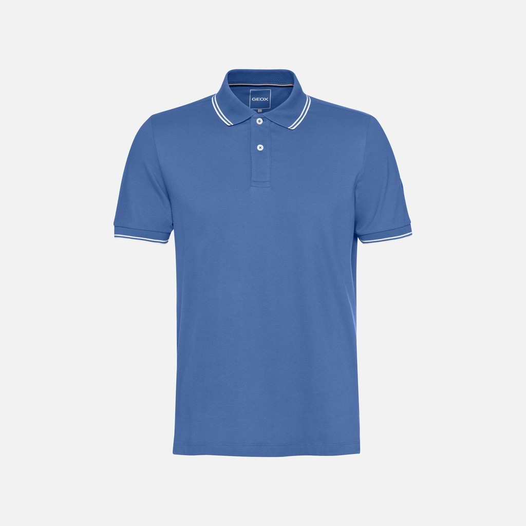 Polo shirt POLO MAN Bijou Blue - image number 0 | GEOX