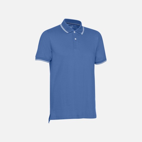 Polo shirt POLO MAN Bijou Blue - image number 1 | GEOX