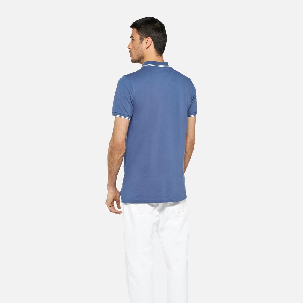 Polo shirt POLO MAN Bijou Blue - image number 2 | GEOX