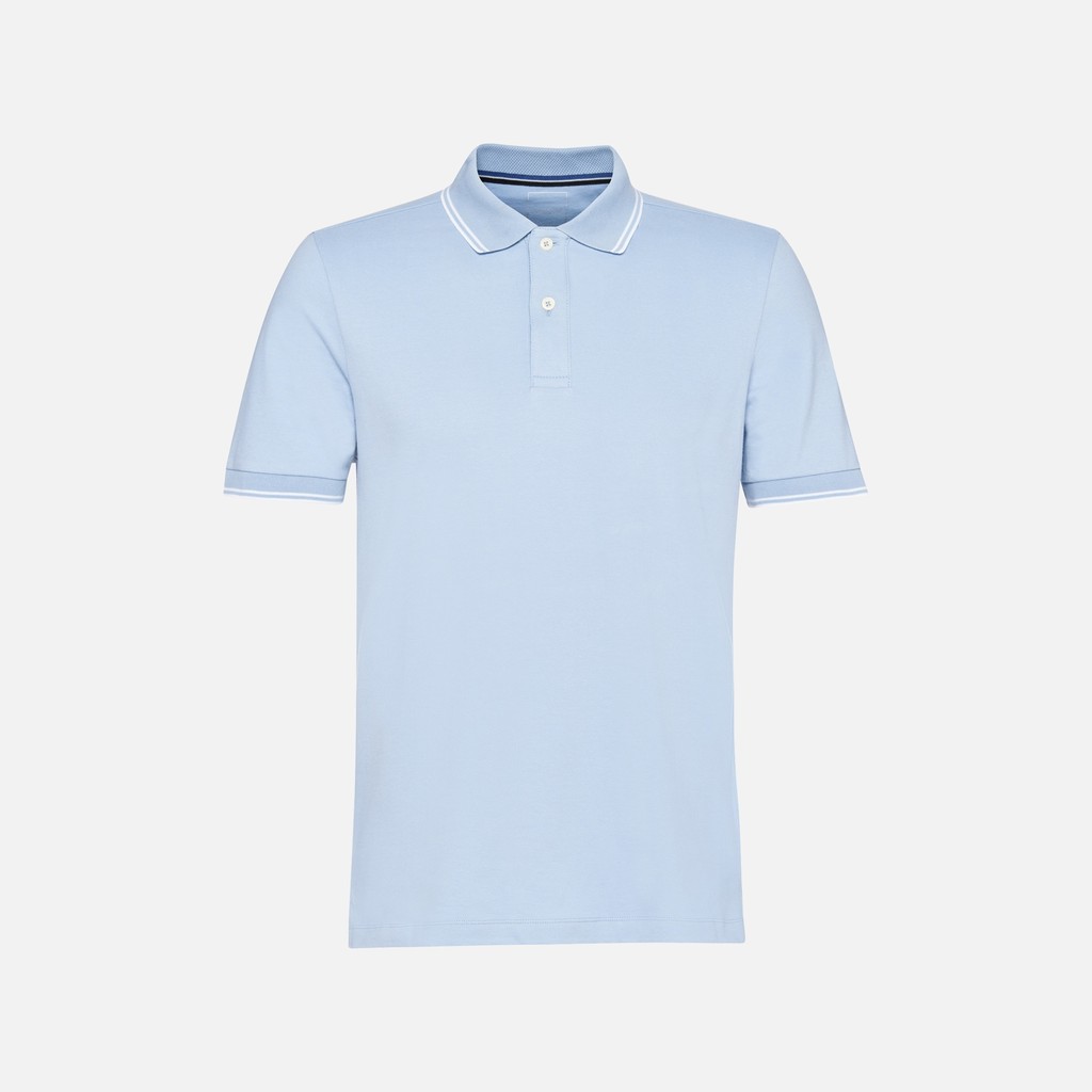 Vêtements Polo Homme Bleu Clair Poudre