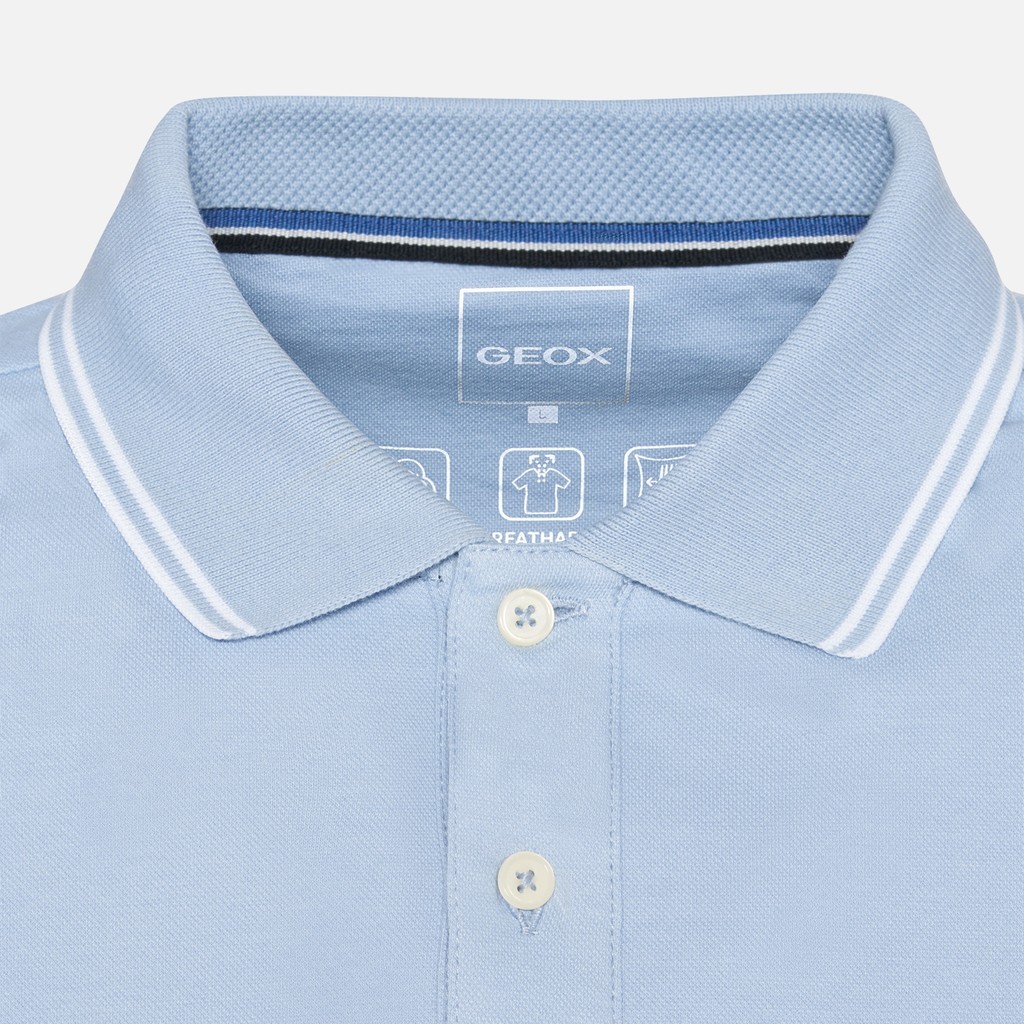 Polo shirt POLO MAN Winter Sky - image number 8 | GEOX