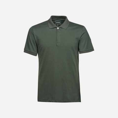 Polo shirt POLO MAN Light climbing ivy - image number 2 | GEOX