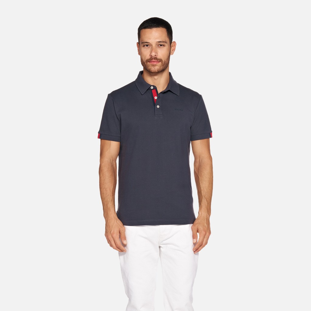 Polo POLO HOMBRE Azul medianoche - image number 1 | GEOX