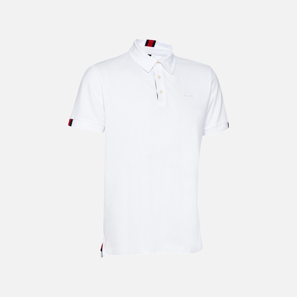 Polo shirt POLO MAN White - image number 5 | GEOX
