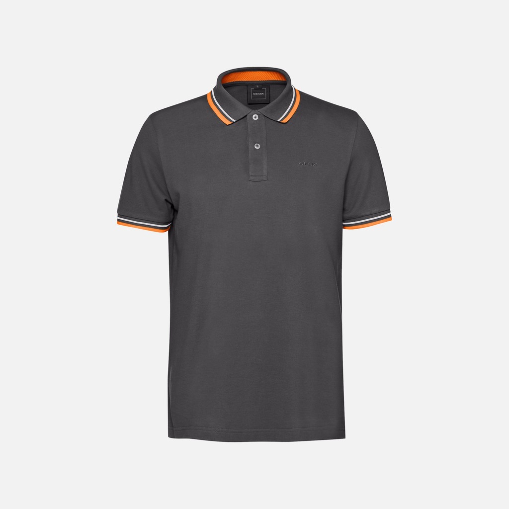 Vêtements Polo Homme Noir Anthracite