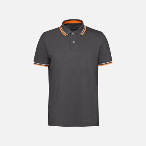 Polo POLO HOMBRE Negro antracita | GEOX
