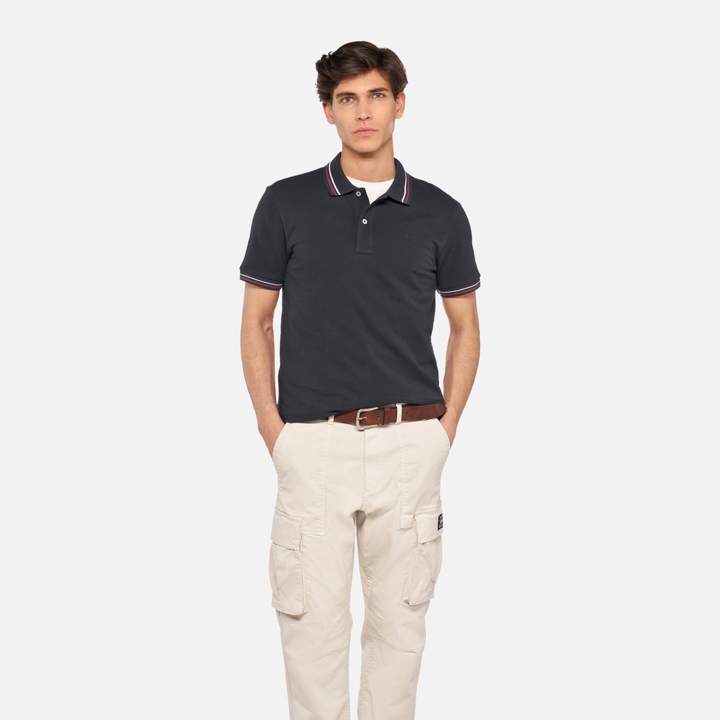 Polo POLO HOMME Bleu nuit - image number 0 | GEOX